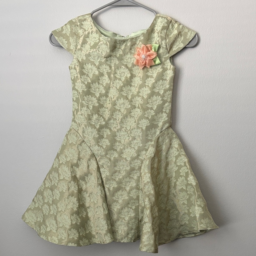 Disney Store Tiana Dress Princess and The Frog Size 5/6 Playdress/ Costume